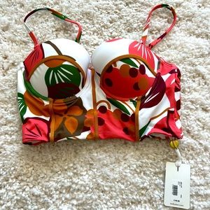 NWT! Ted baked bikini top, size 1 (US size 4)